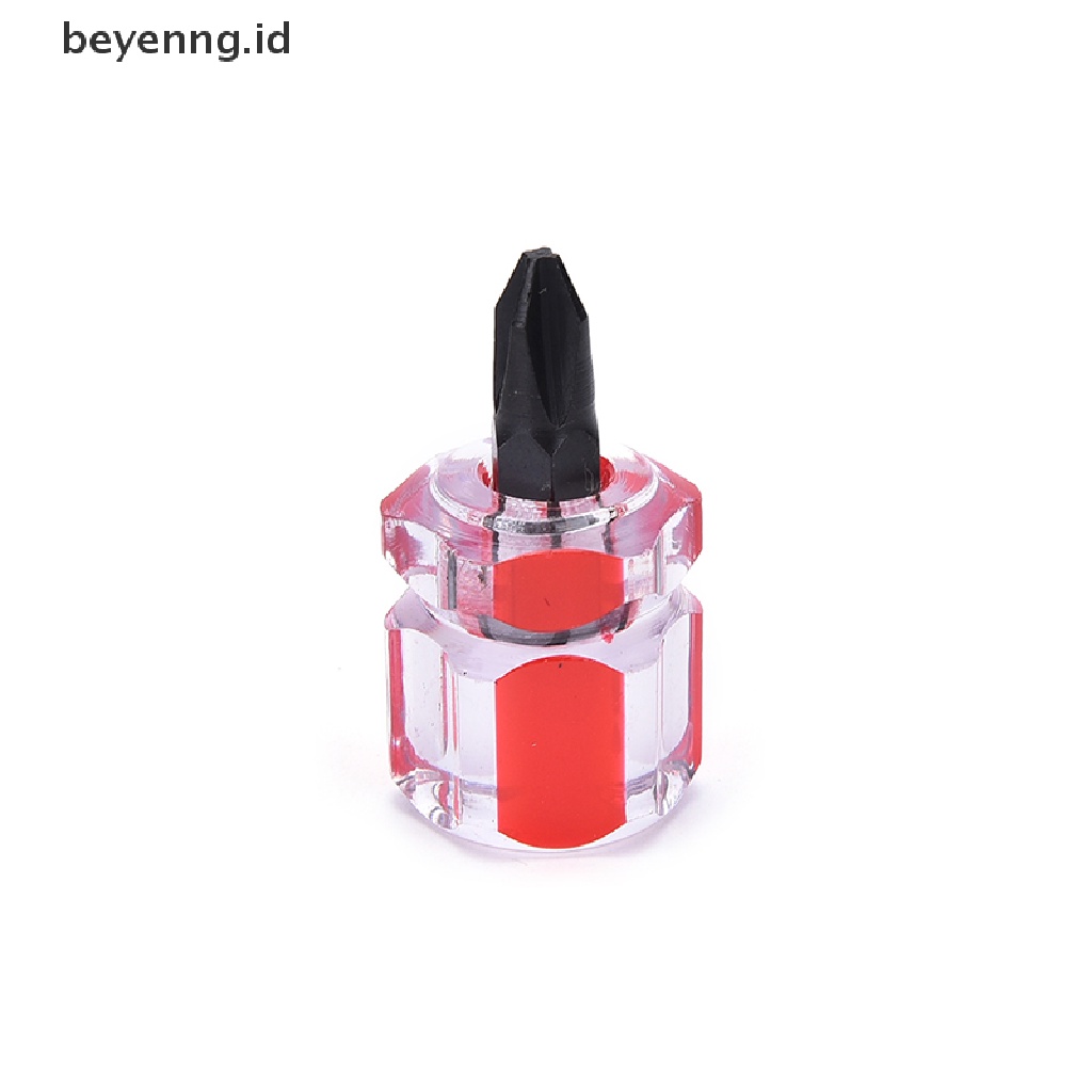 Beyen 2pcs Obeng Mini Mini Screw Driver Pendek Kecil Split Repair Tools Kit Set, ID