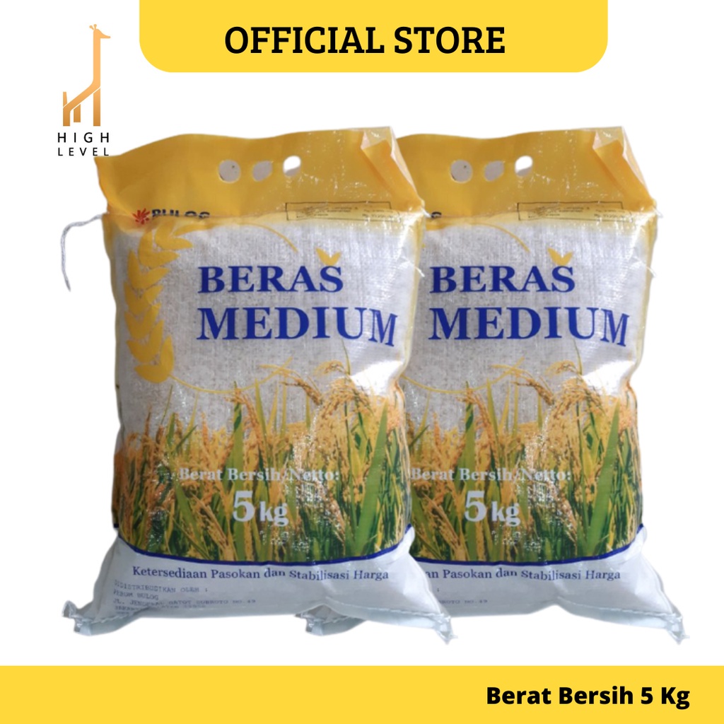 Beras Bulog Medium 5kg