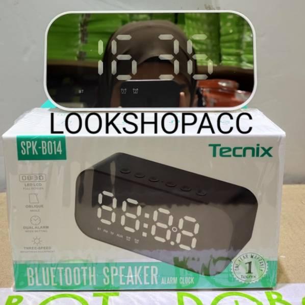 ◙ Speaker Bluetooth Tecnix SPK-B014 Wireless Clock Speaker Original Tecnix ⅎ