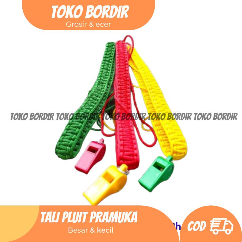 Tali + Pluit pramuka / talikur Pramuka + pluit