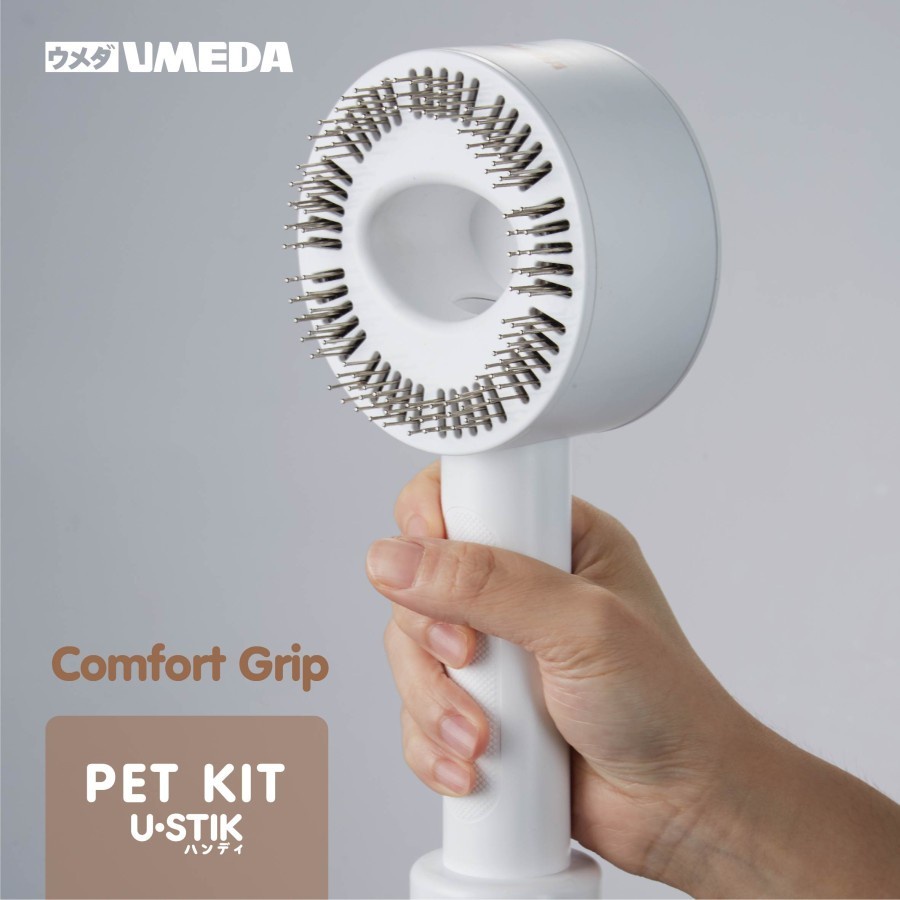 Umeda U-Stik Pet Kit - Vacuum Pet Brush (Sisir Bulu Hewan)