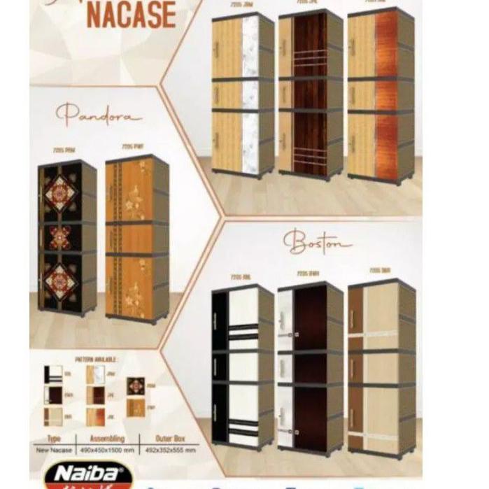 ◘ Lemari Plastik Naiba Lemari Nacas Naiba ✼