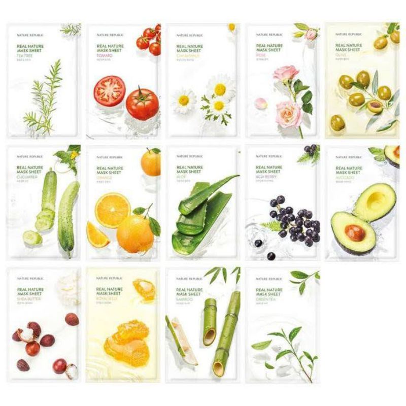 Nature Republic Real Nature Mask Sheet