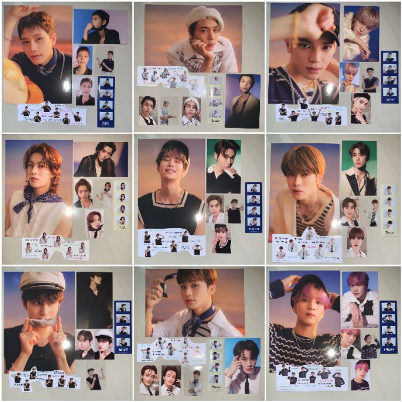 [READY STOCK] SEASON'S GREETING 2023 NCT 127 MEMBER SET PHOTOCARD POSTER POSTCARD TAEYONG TAEIL YUTA