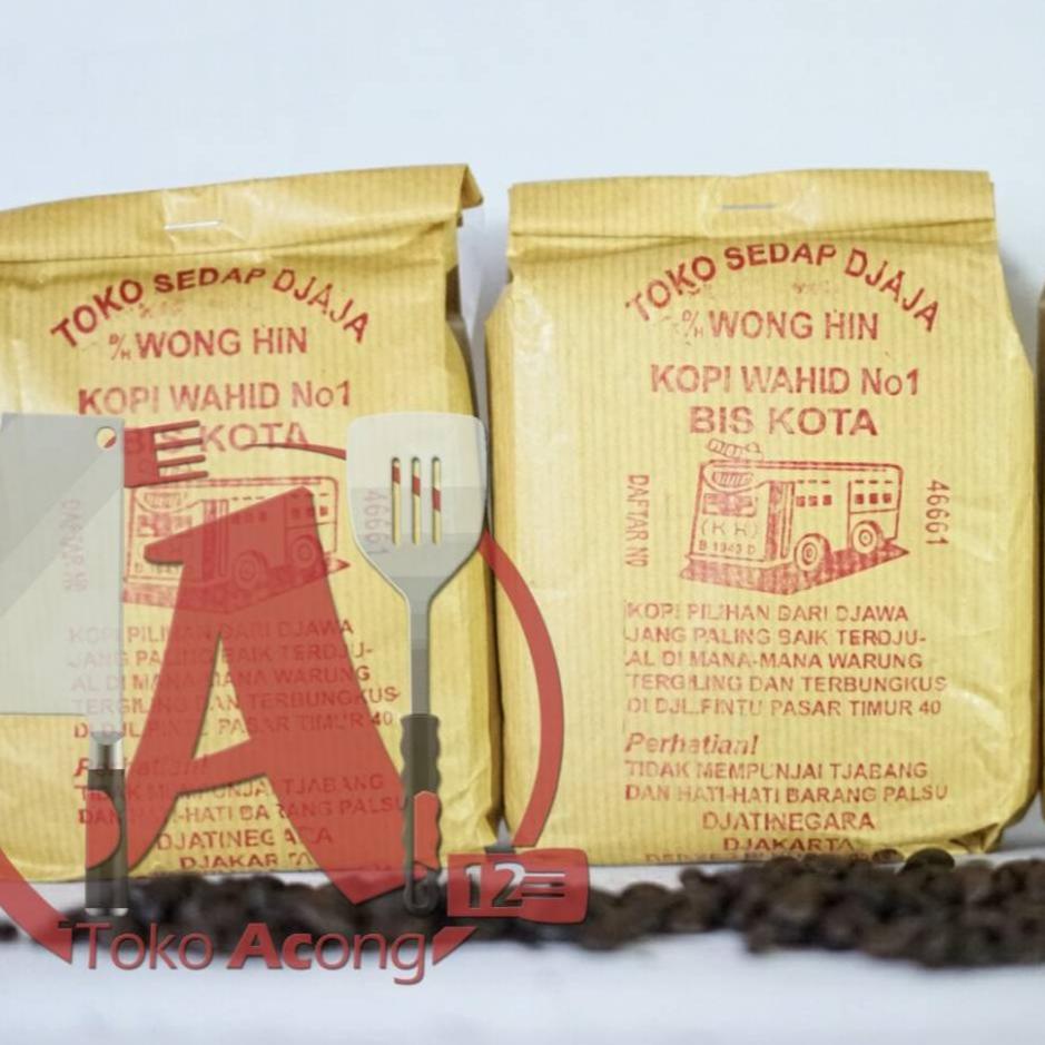 

★ Kopi Bis Kota 250gram ( ARABICA ) / Kopi Wong Hin Dari Jatinegara Asli ♖