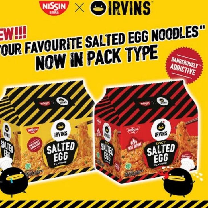 

Terbaru 3.3 Nissin Irvins Salted Egg Instant Noodles 113gr
