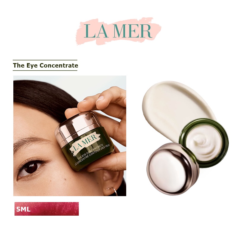 La Mer The Eye Concentrate 5ml • Krim Mata LaMer Eye Cream 5ml/Eye Serum mata panda / Kecantikan eye cream