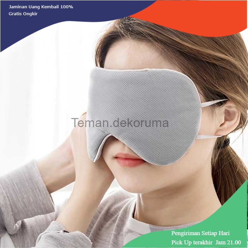 TD - TRV Jordan &amp; Judy Sleeping Mask Penutup Mata Double Sided Eye Patch - HO389