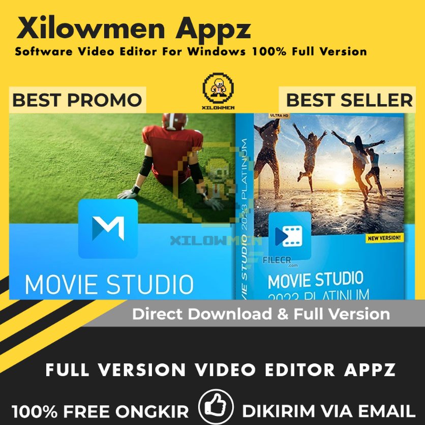 [Full Version] MAGIX Movie Studio 2023 Platinum  Pro Video Editor Lifetime WIN OS