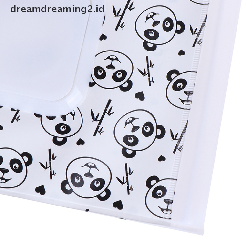 (dream) 16.5 * 23.5 cm EVA Wet Wipe Pouch Travel Wipes Bag Reusable Refillable Wet Wipe Bag.