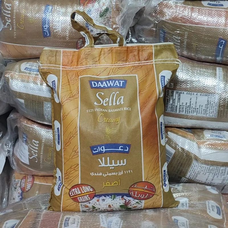 

Beras Basmati Daawat Creamy Sella - Kemasan Asli 1 kg Toples