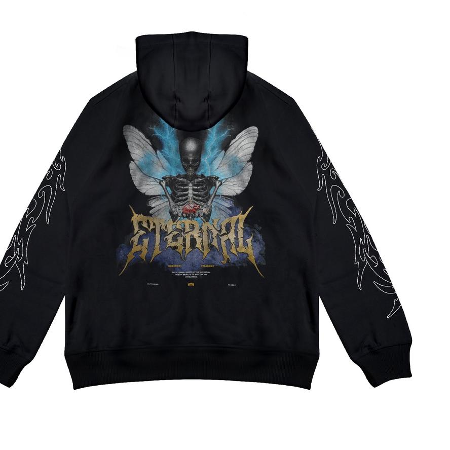 ❅ GRDT Eternal Hoodie Black ☊