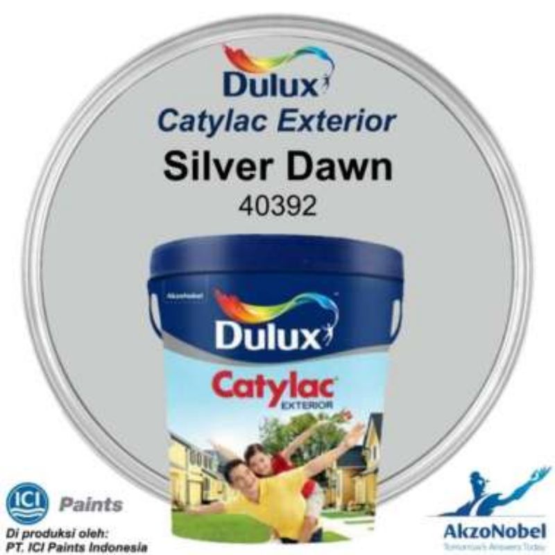 Cat Tembok Catylac Exterior warna Silver Dawn Galon isi 5 kg