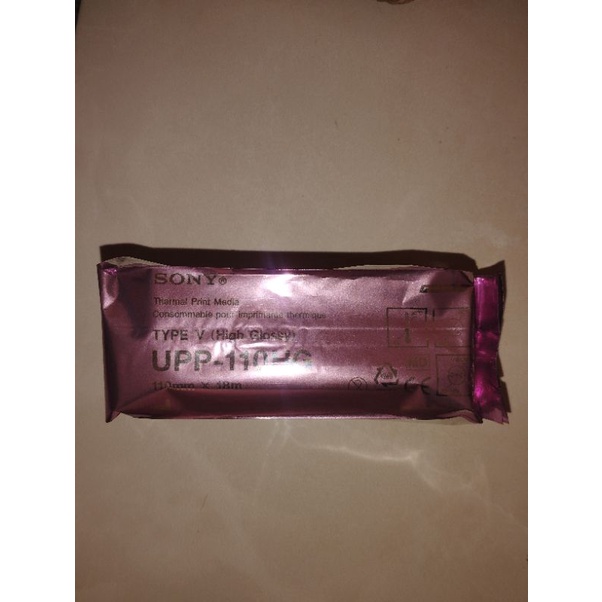

KERTAS THERMAL SONY UPP 110 HG (High Glossy) Type V