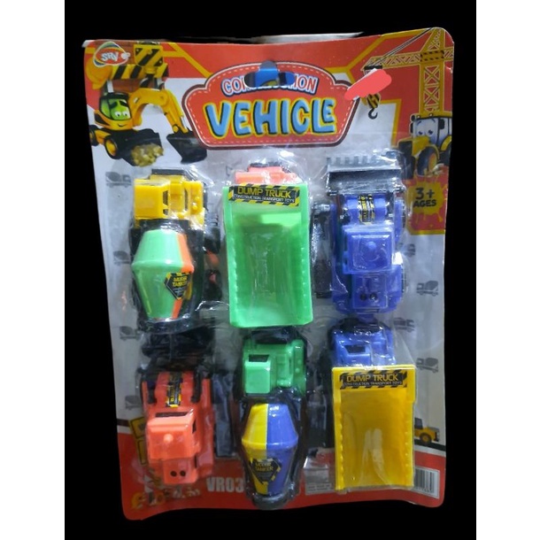 Mainan Truk Contruction Lembar