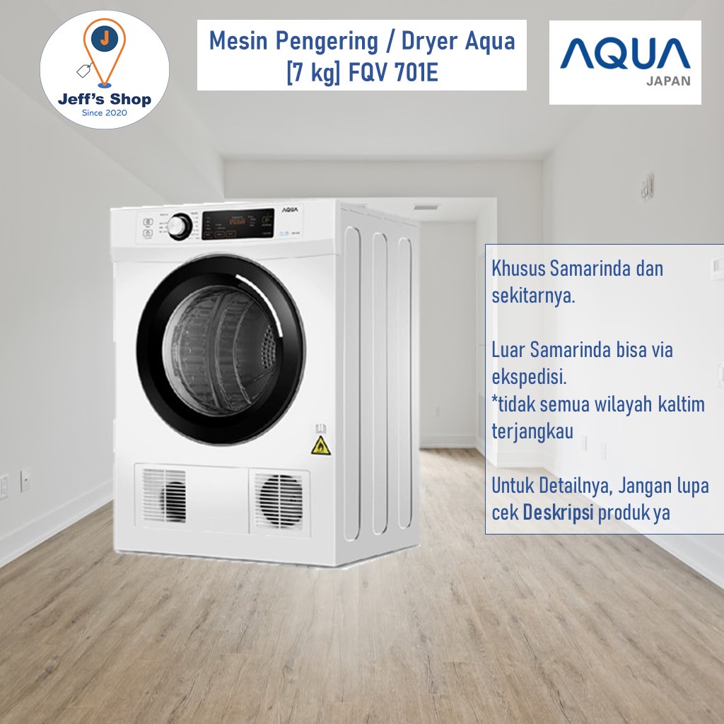 Mesin Pengering / Dryer Aqua Japan [7 Kg] FQV 701E