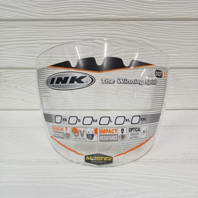 Kaca Helm Visor INK CX22 / CX 22 - Clear - Original