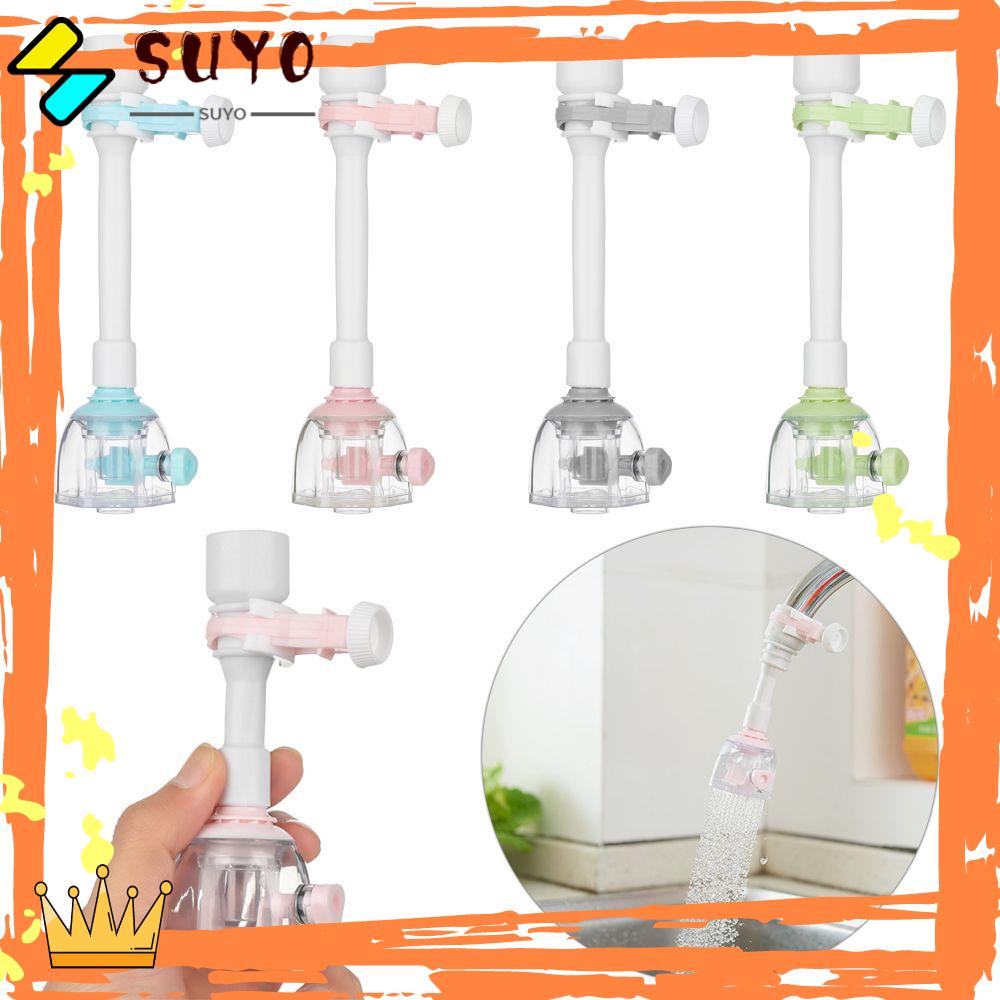 Suyo Keran Dapur Fleksibel Hemat Air Diffuser Extender Adjustable Tap Outlet Head