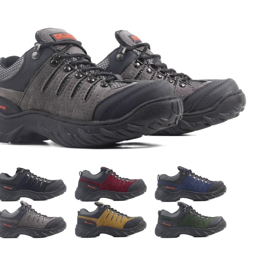 ☏ SEPATU SAFETY BOOTS PRIA TRACKING HIKING GUNUNG RUBICON DIENG LOW PREMIUM QUALITY UJUNG BESI RUBIC