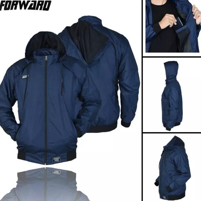 Booming Jaket parasut pria orinal forward system