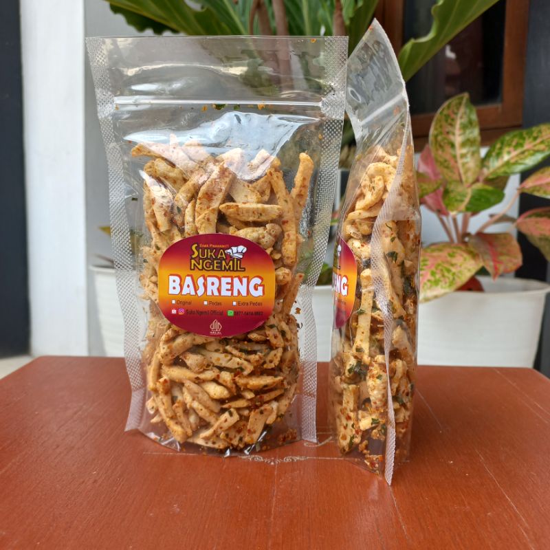 

Cemilan Basreng Viral TerEnak Se Nusantara Kemasan 150gr