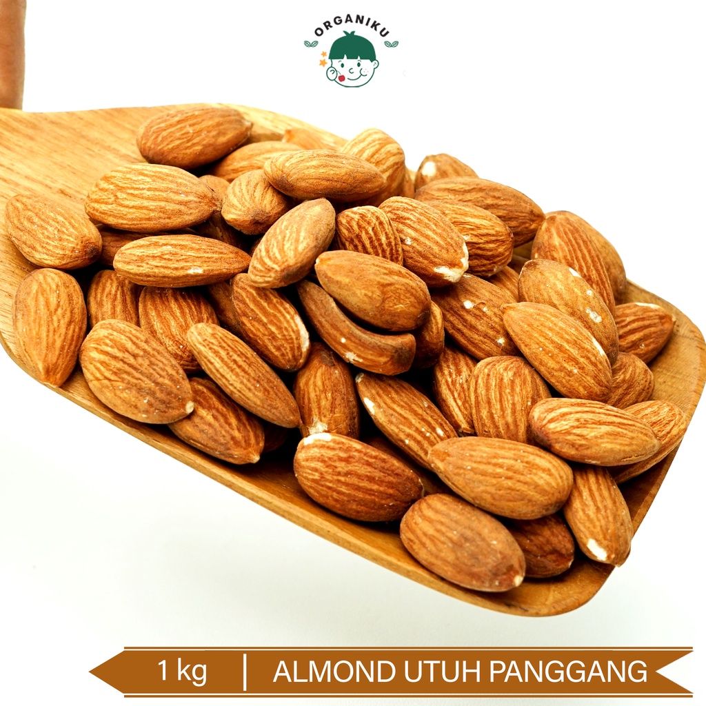 Roasted Almond 1kg / Almond Panggang