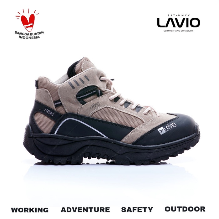 Safety Sepatu Safety Boot Shoes Ujung Besi Lavio Galen Premium Original