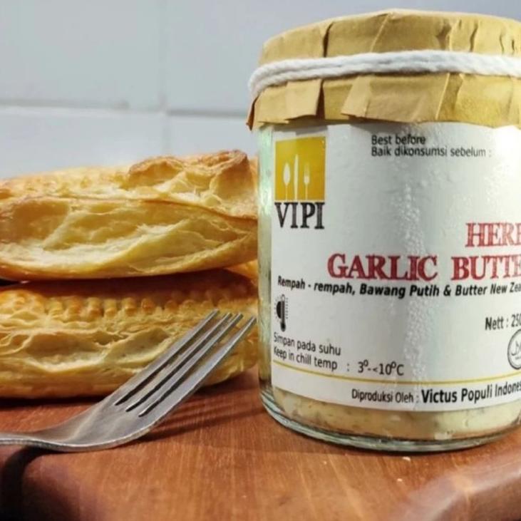 

♦ VIPI HERBS GARLIC BUTTER NEW ZEALAND@250GRAM (BISA BUAT MPASI BAYI) ➭