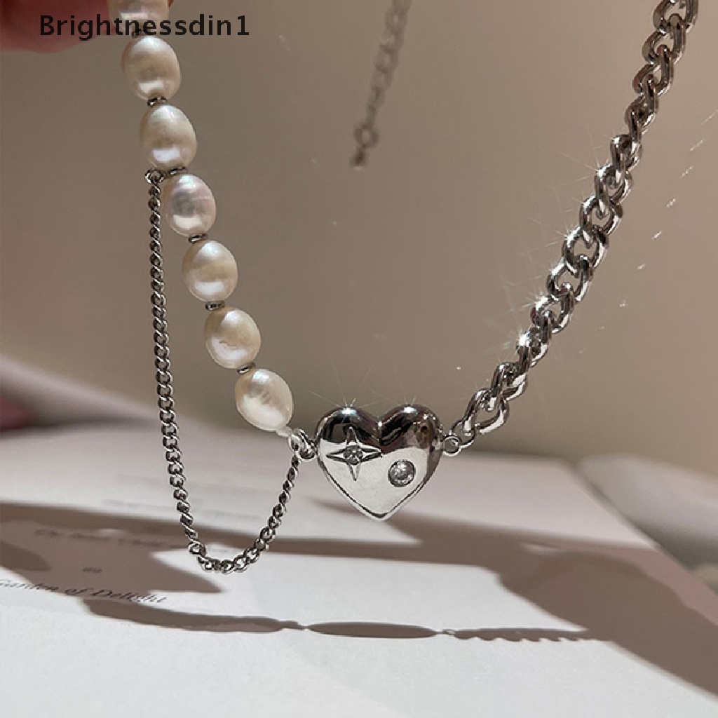 [Brightnessdin1] Fashion Mutiara Kalung Liontin Untuk Wanita Beruang Kupu-Kupu Kerah Choker Perhiasan Butik