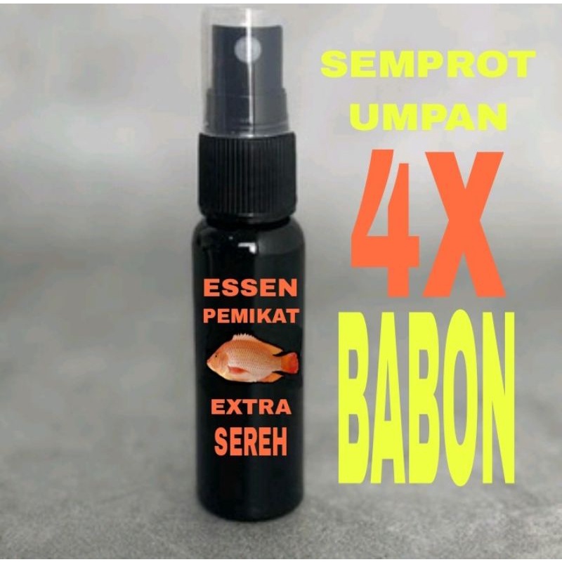 ESSEN EXTRA BIANG SEREH IKAN mujaer/nila/nila merah,30ml