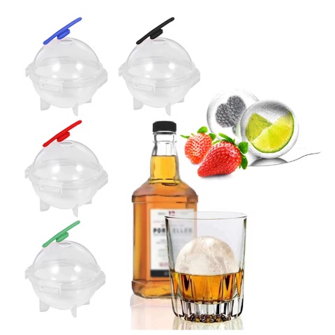 Cetakan Es Batu Model Bulat Jumbo 5cm / Cetakan Es Bentuk Bola Crystal