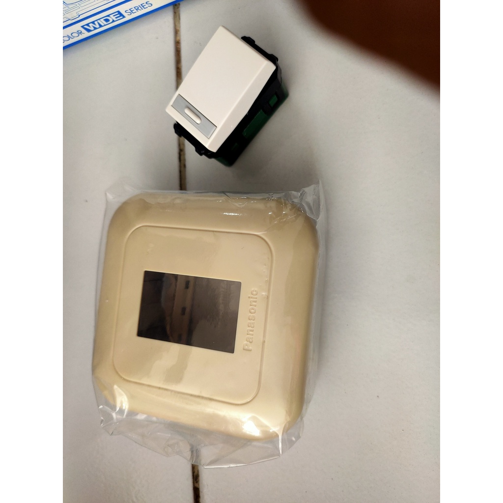 PANASONIC SAKLAR ENGKEL TUNGGAL HIJAU,CREAM,PINK