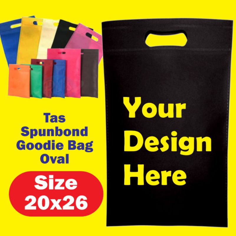 

sablon tas spunbond oval 20x26