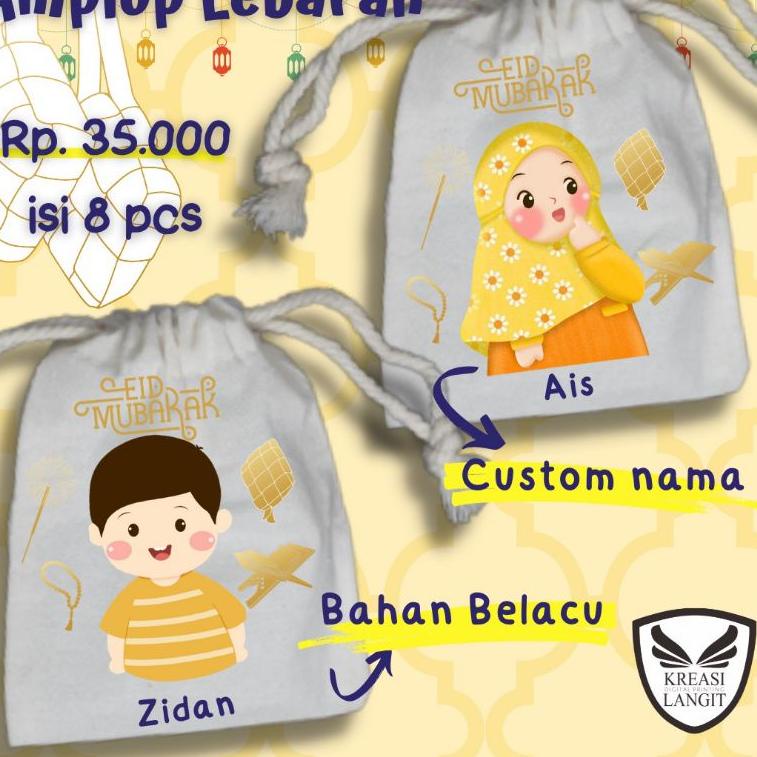 

C95 POUCH SERUT ANGPAO EDISI LEBARAN | KAIN BELACU | DESAIN SUPET IMUT | BISA INPUT NAMA DAN TULISAN HOT SALE ラ