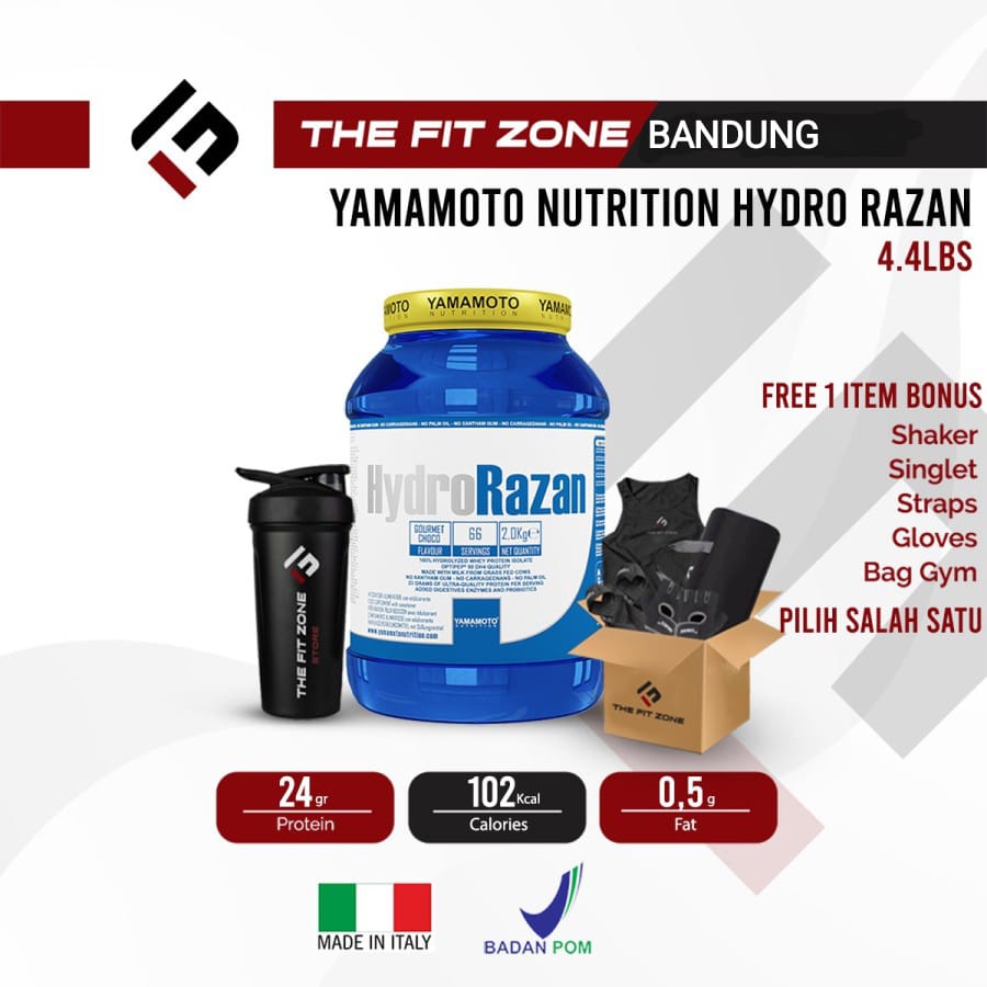 Yamamoto Nutrition Hydro Razan 4.4 Lbs Whey Protein Hydrolized