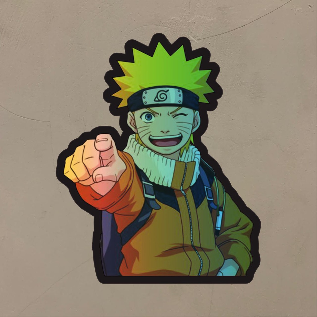 

Stiker Anime Hologram Anime Naruto Stiker Case Hp dan Laptop 7 cm
