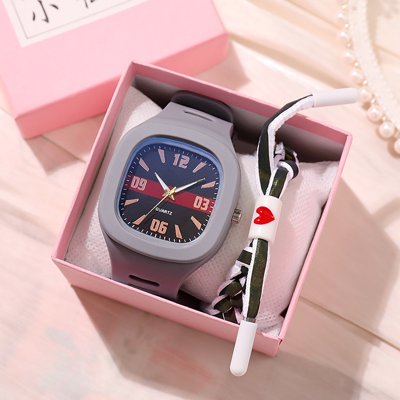Jam Tangan Wanita Pria Couple Analog Strap Rubber Watch Brands Big Size 0183 Original Premium Style belum Water Resistance Sport Trendy Keren Kekinian Buat Olah Raga Tampilan Analog Bukan Led Watch Digital Untuk Hampers Kado Harga Promo Murah Grosir Cod