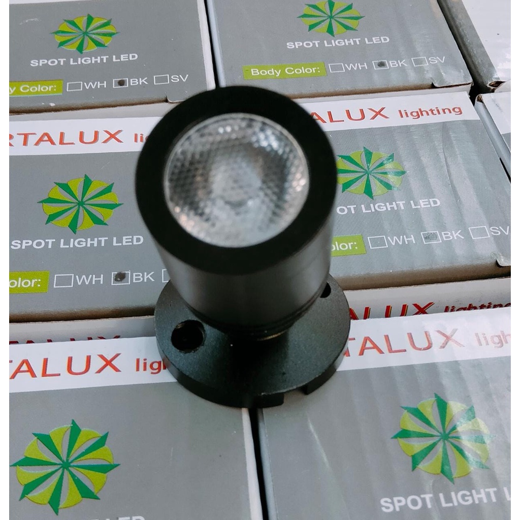 LAMPU SPOTLIGHT MINI 3W AR163 / LAMPU LED SPOTLIGHT MINI / LAMPU LED SPOTLIGHT PLAFON MINI