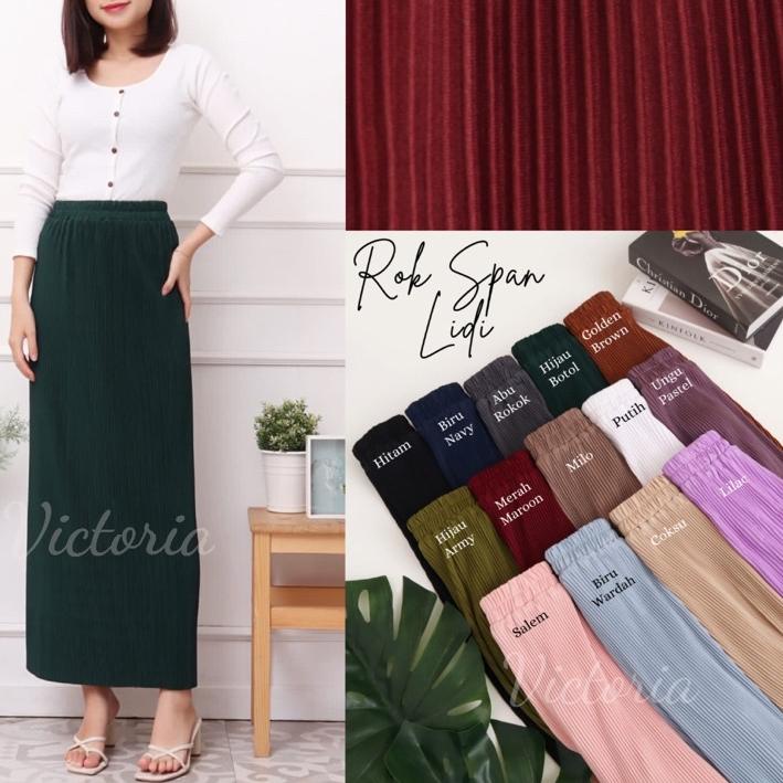 ☻ (R02) Rok Span Plisket Lidi / Rok Span Plisket Lidi / Rok Span Plisket Premium / Rok Span Hyget Su