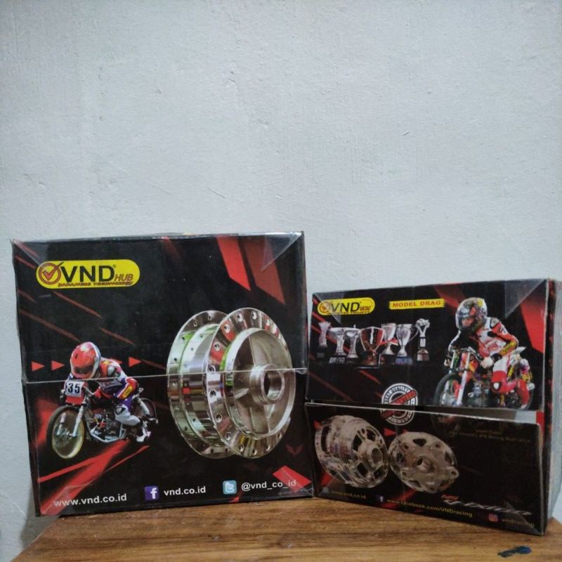 Tromol Vixion old VND depan belakang chrome