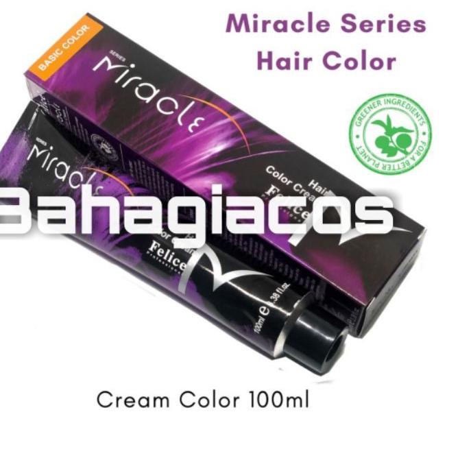 ➫ FELICE Miracle Hair Color 100ml / Felice Hair Color cat rambut ♪