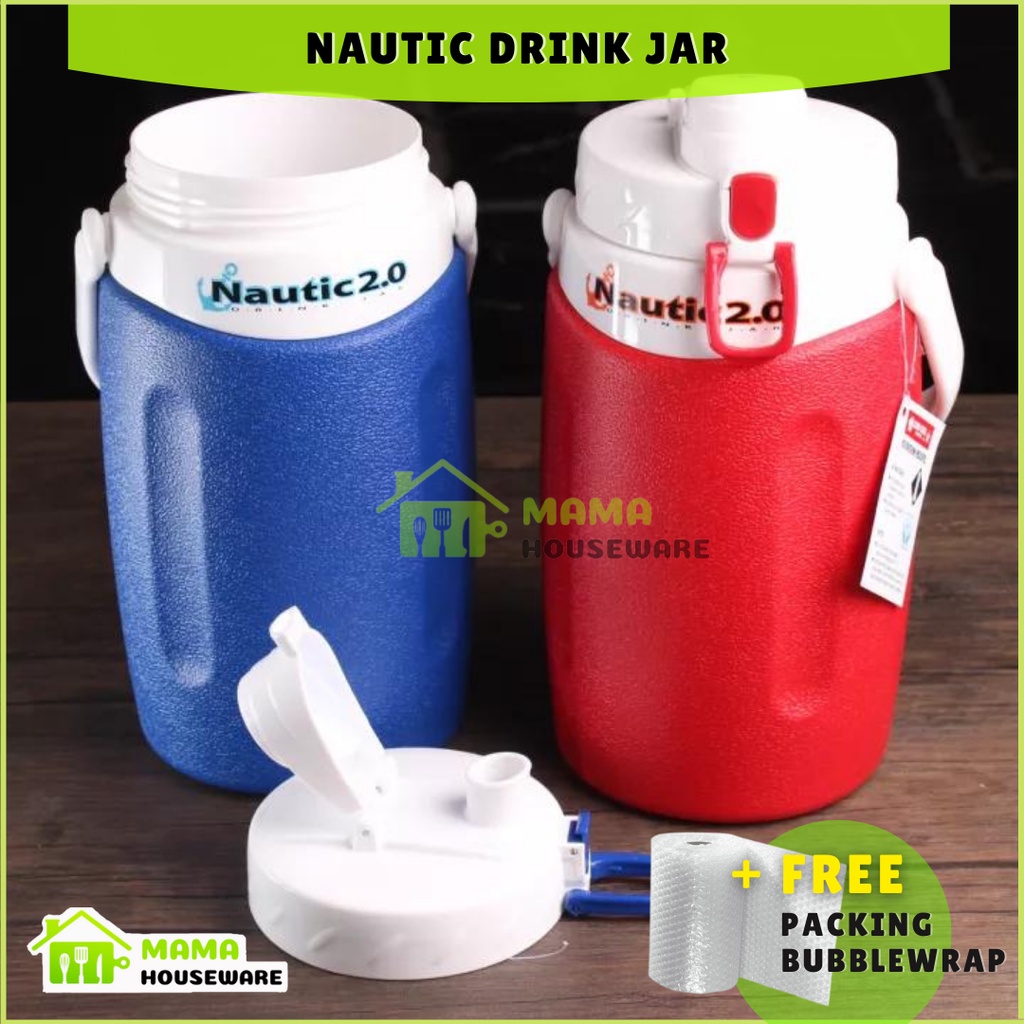 Tempat Air Minum Nautic Drink Jar 2 Liter / Teko Jumbo Portal Water Jug