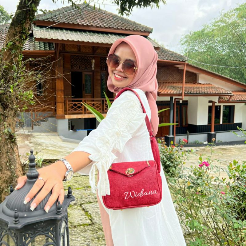 (Nagita Bag)Widiana Tas Selempang Wanita Fashion Sling Bag  Women Shoulder Bag
