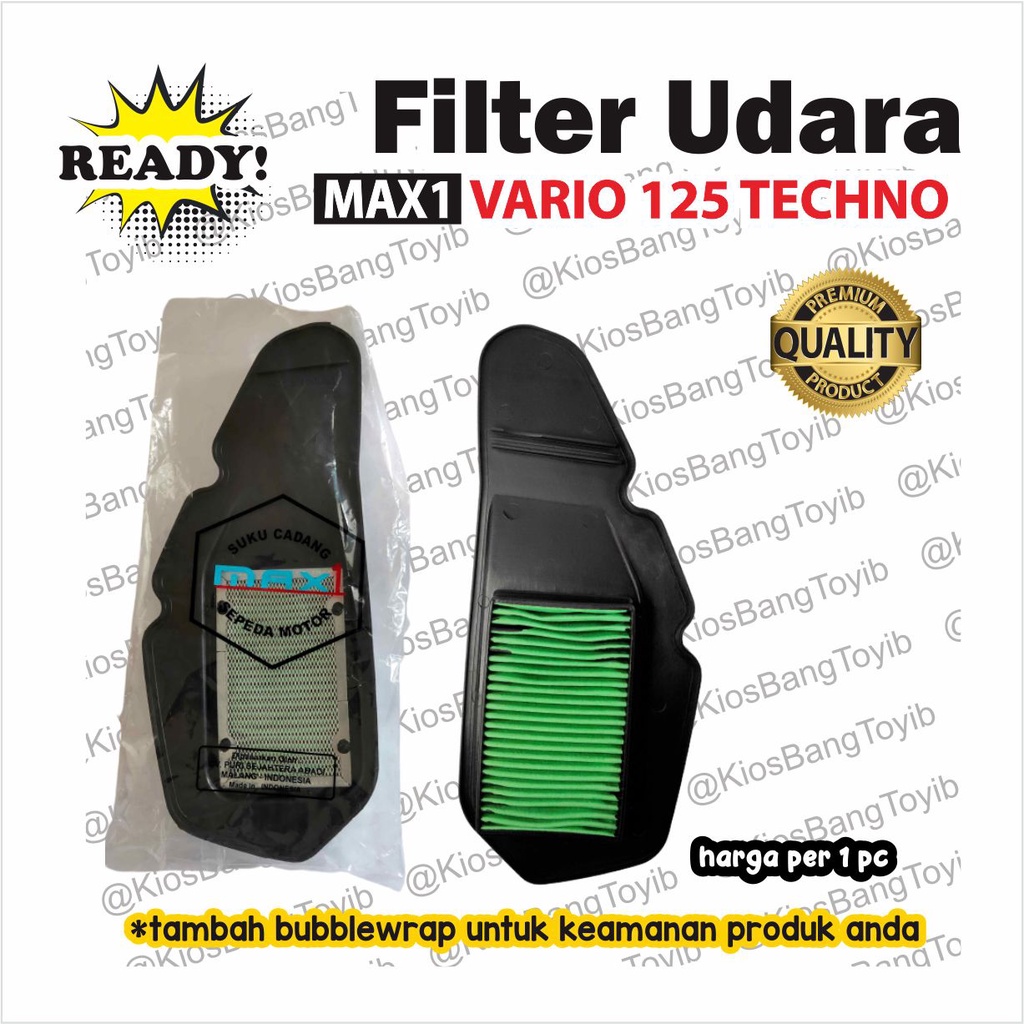 Filter Saringan Udara Honda VARIO 125 TECHNO FI 150 (-max1-)