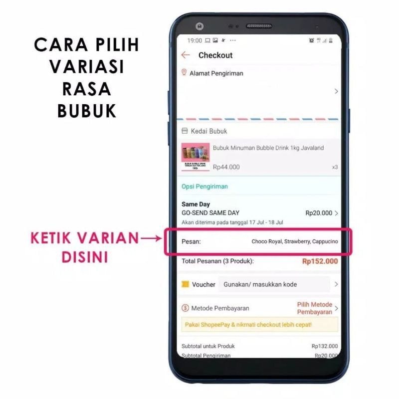 [25 gr] Javaland Bubuk Minuman Rasa SPESIAL Lainnya (VC)