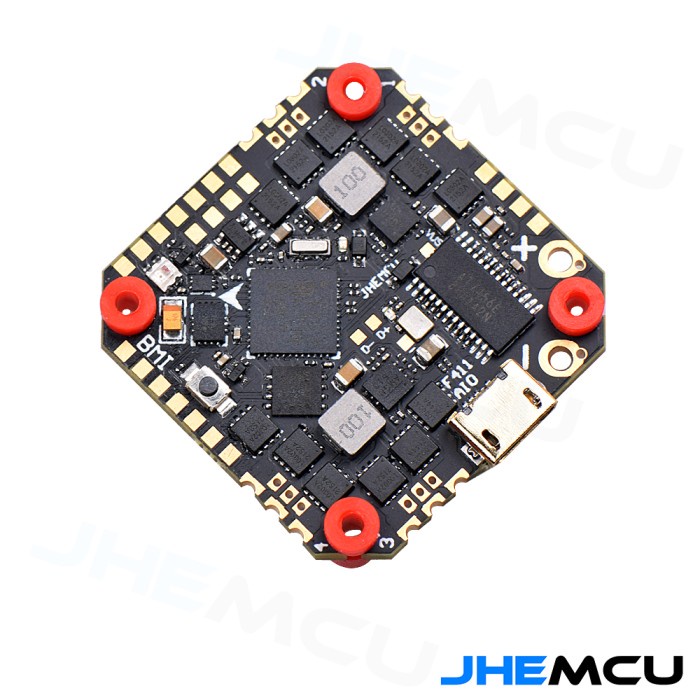 JHEMCU GHF411AIO-BMI 40A ESC F411 2-6S FLIGHT CONTROLLER 25.5X25.5MM
