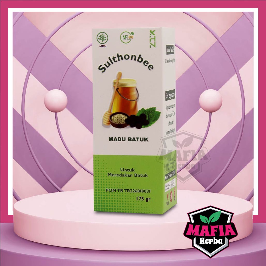 Obat Batuk Berdahak Sulthon Bee Madu Paling Manjur Batuk Berdahak Dewasa Dan Anak Halal Bpom