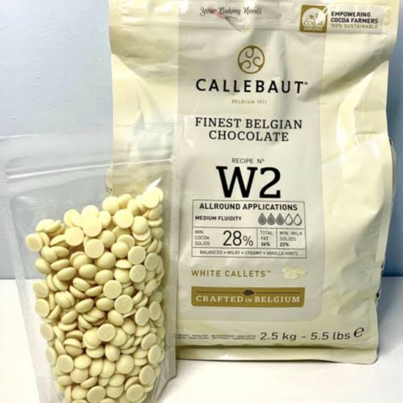 

Coklat Callebaut Putih W2 250gr