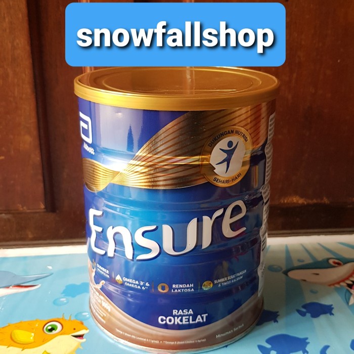 

[ COD ] Abbott Ensure Vanilla 900 g / Abbott Ensure Coklat 900 g - Coklat