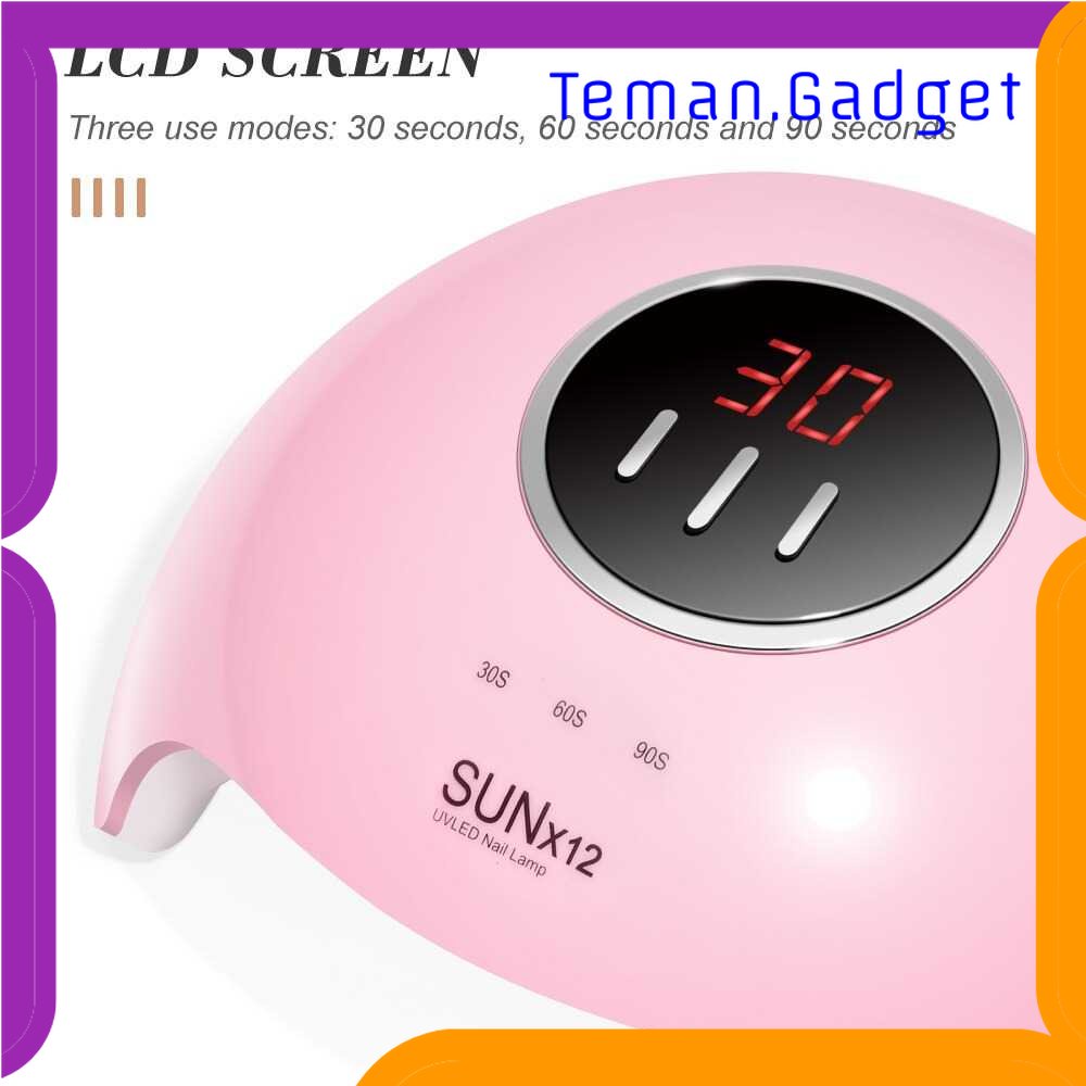 TG - PRW SUN Pengering Kutek Kuku UV LED Nail Dryer 54 W - X12